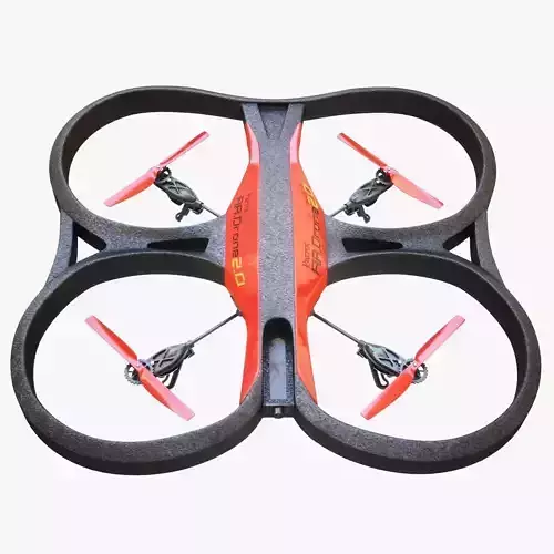 Parrot Drone 3D model