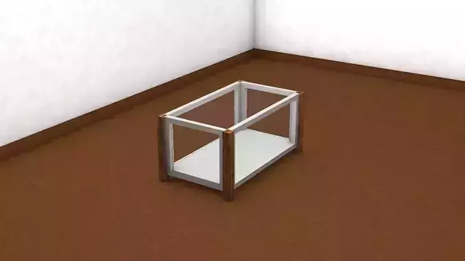 Modern coffee table Free 3D model