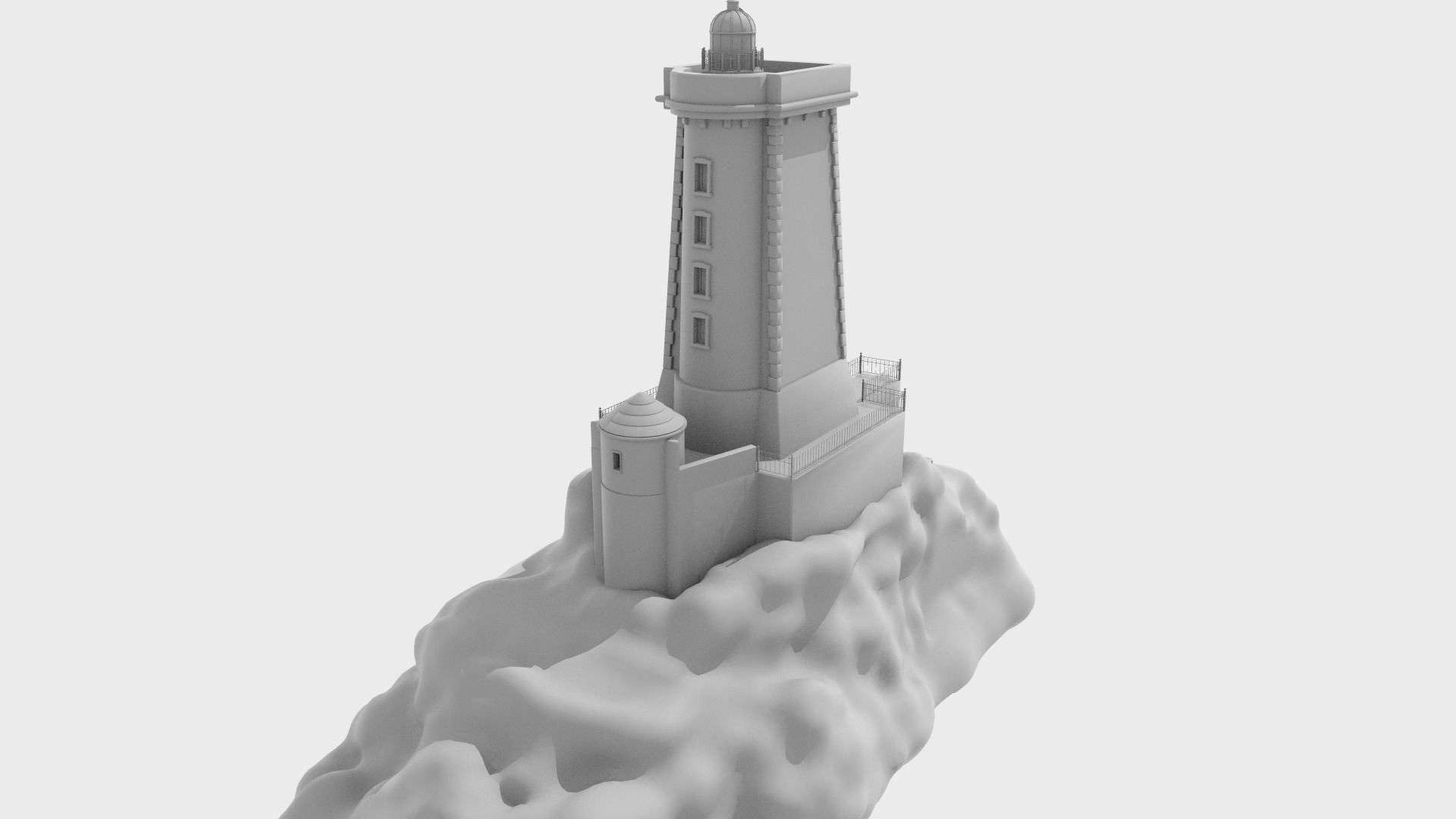 The Triagoz Lighthouse 3D model_12