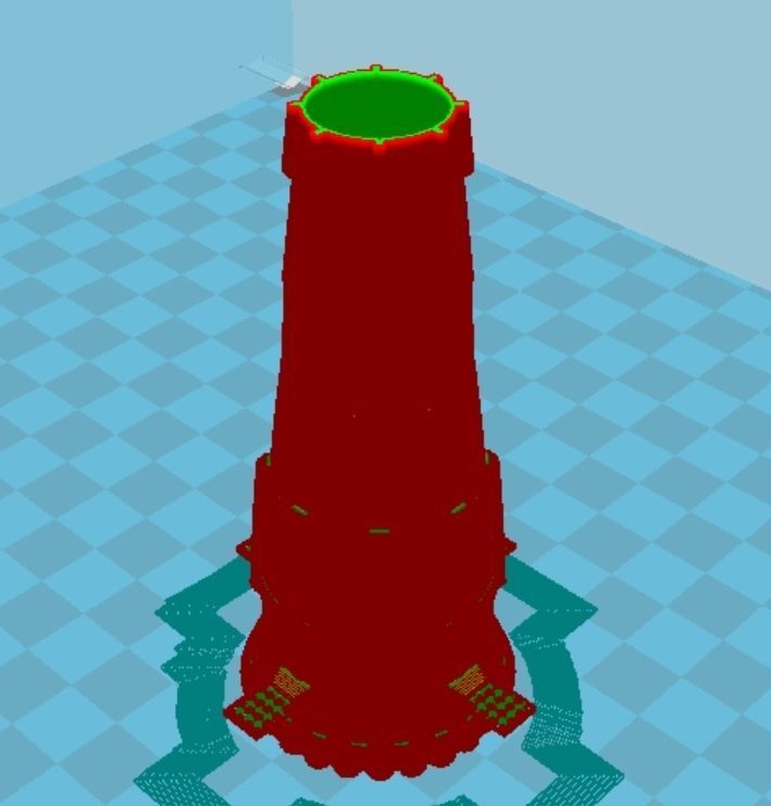 N1-L3 Soviet Moon Rocket Concept Printable Model 3D print model_13