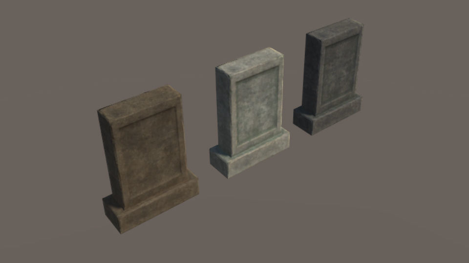 Graveyard pack - PBR 3D Model Collection_16