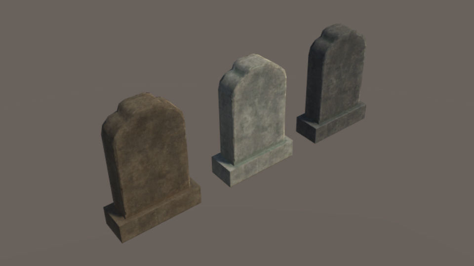 Graveyard pack - PBR 3D Model Collection_21
