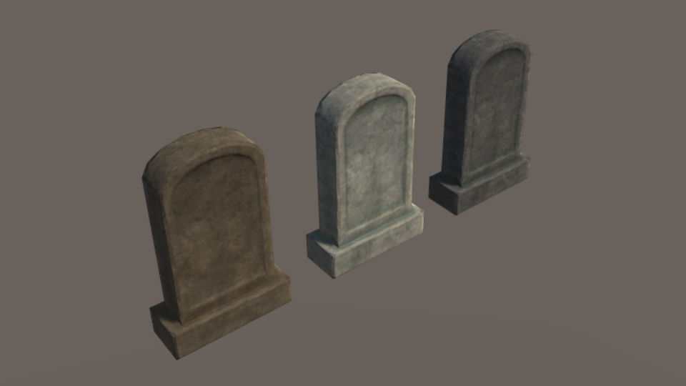 Graveyard pack - PBR 3D Model Collection_19