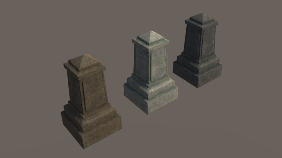 Graveyard pack - PBR 3D Model Collection_14