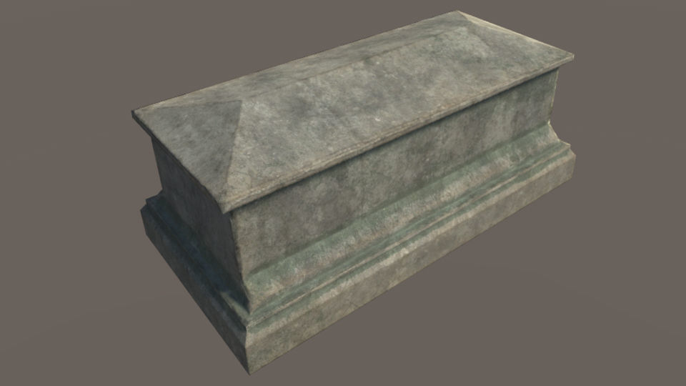 Graveyard pack - PBR 3D Model Collection_24