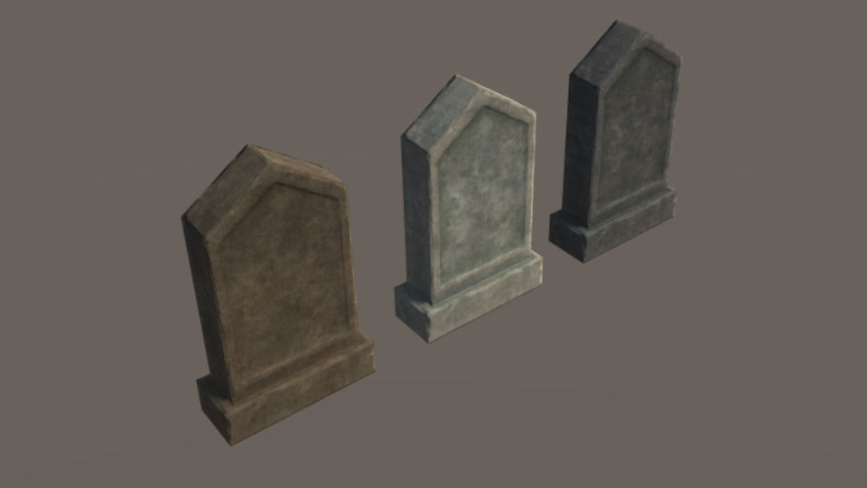 Graveyard pack - PBR 3D Model Collection_17