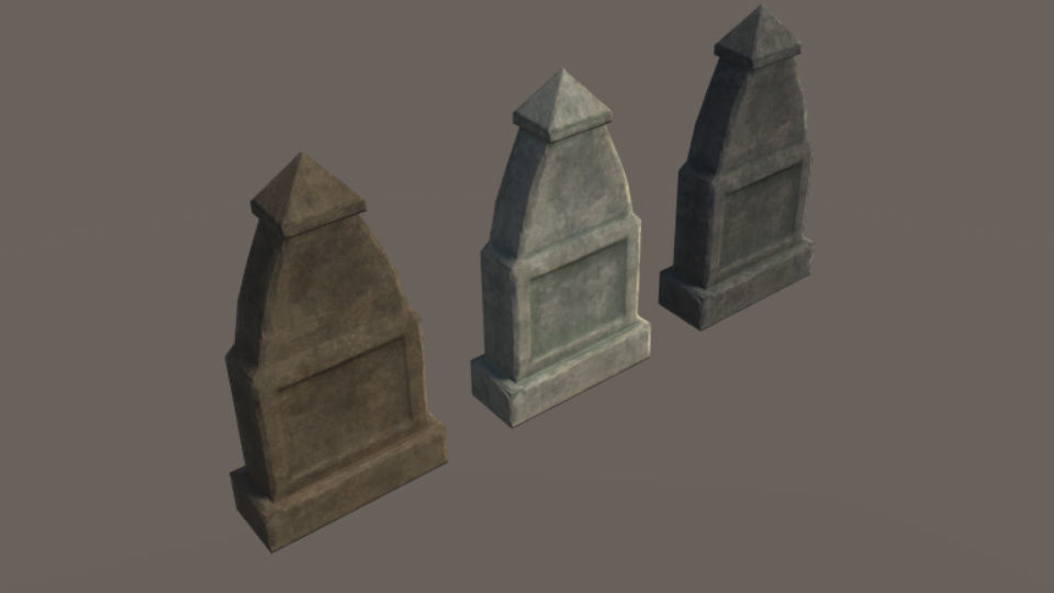 Graveyard pack - PBR 3D Model Collection_20