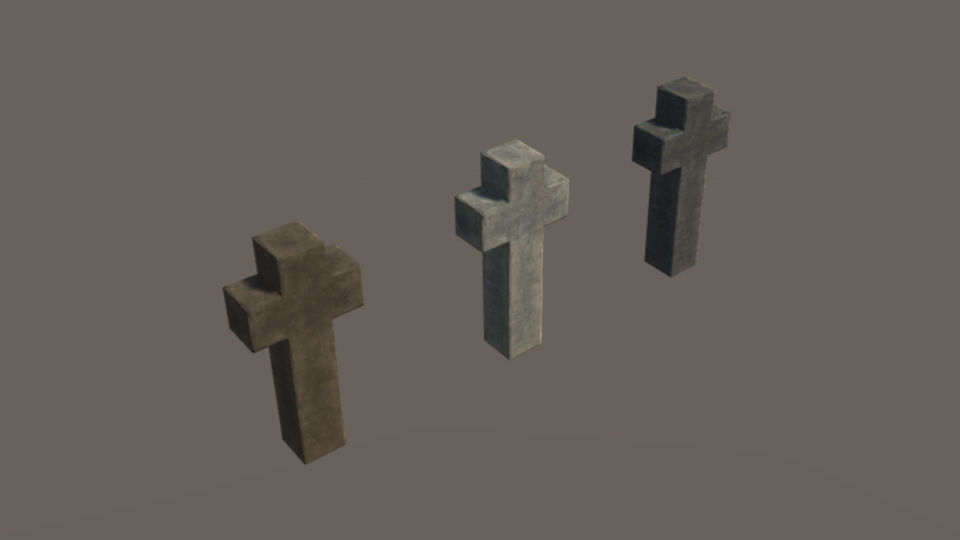 Graveyard pack - PBR 3D Model Collection_22