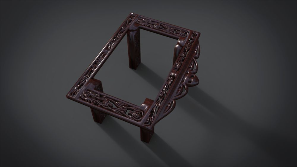 Classic Mandala Table 3D print model_21