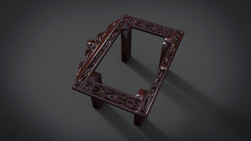 Classic Mandala Table 3D print model_13