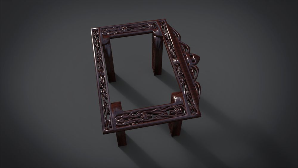 Classic Mandala Table 3D print model_19