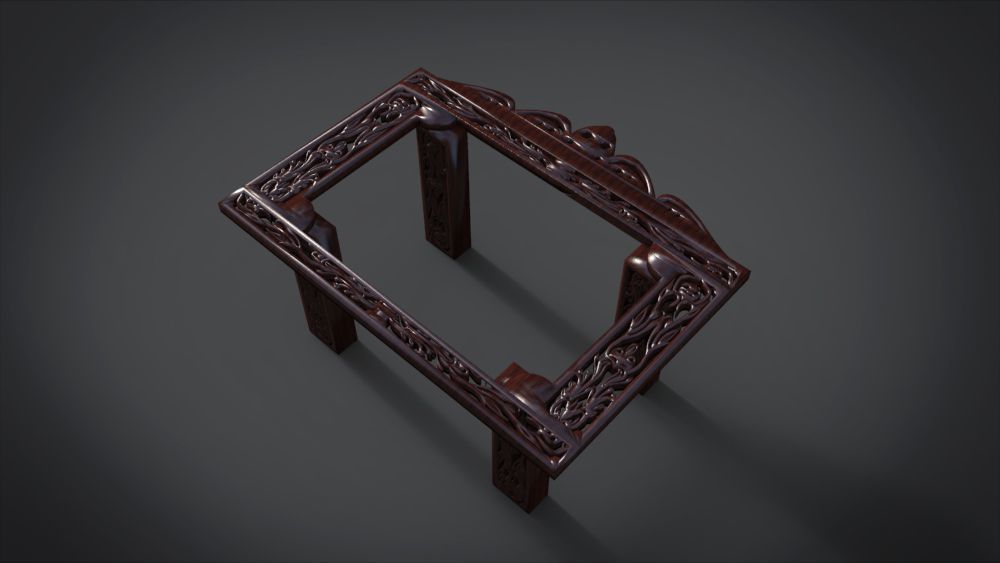 Classic Mandala Table 3D print model_18