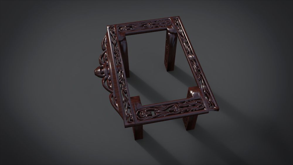 Classic Mandala Table 3D print model_14