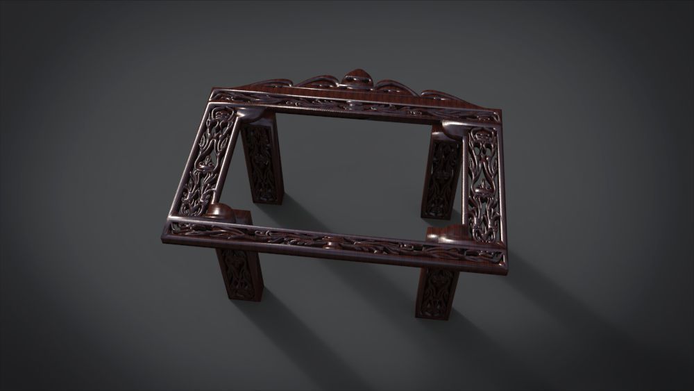 Classic Mandala Table 3D print model_15