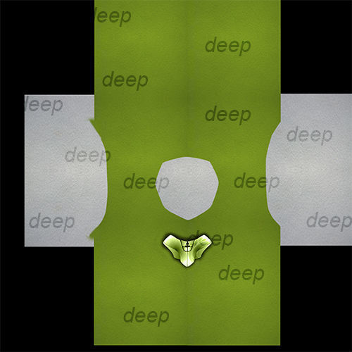 3D DEEP LOW POLY CHARACTER Low-poly 3D model_26