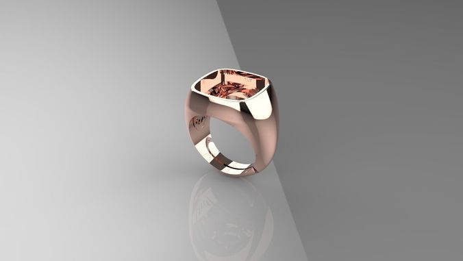 Anello modello per  stampa in 3D   3D print model