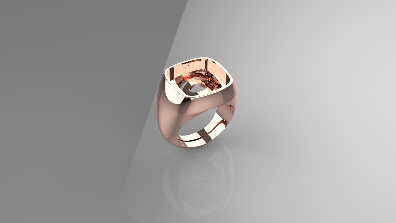 Anello modello per  stampa in 3D   3D print model_3