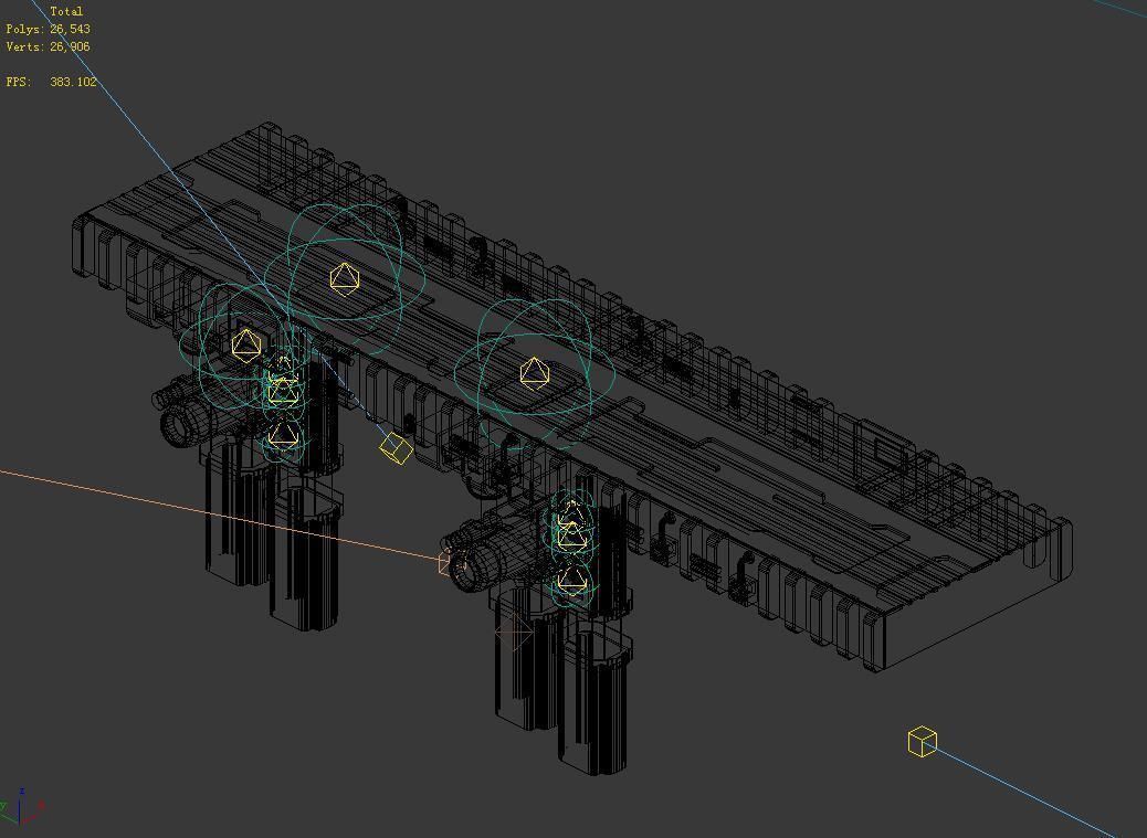 Satellite City - Bridge 00 3D model_2