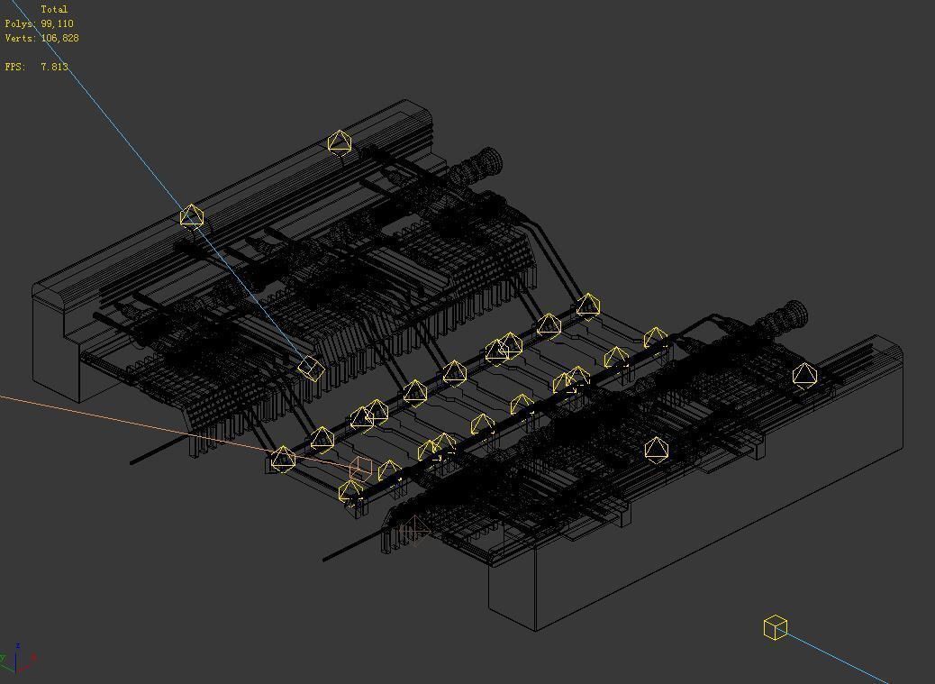 Satellite City - Bridge 01 3D model_2