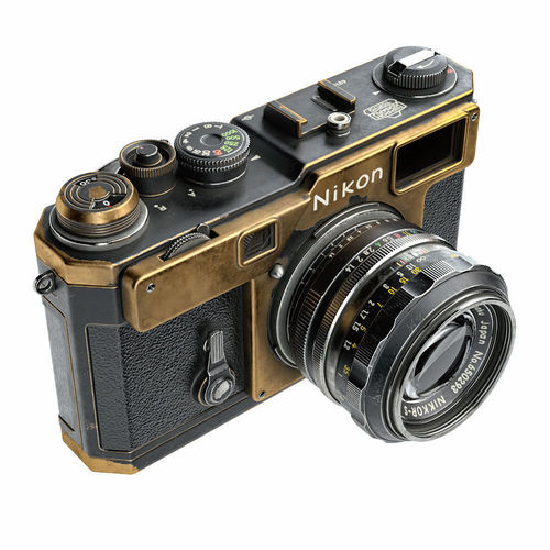 Nikon S3 Film Camera 3D model