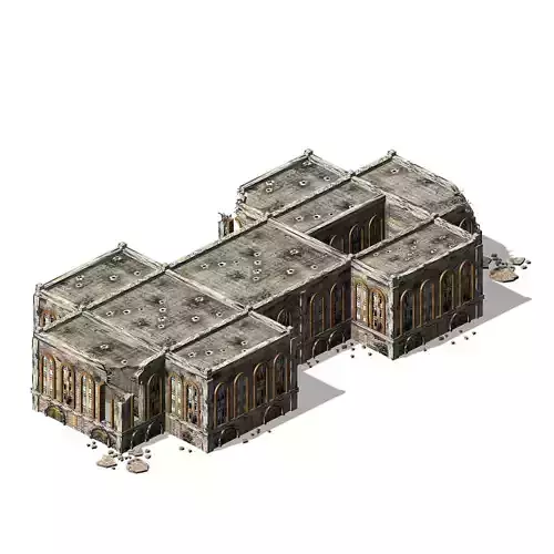 The future - urban waste virtual 02 3D model