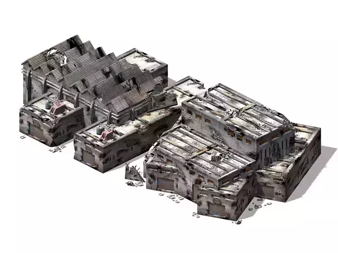 The future - urban waste 05 3D model