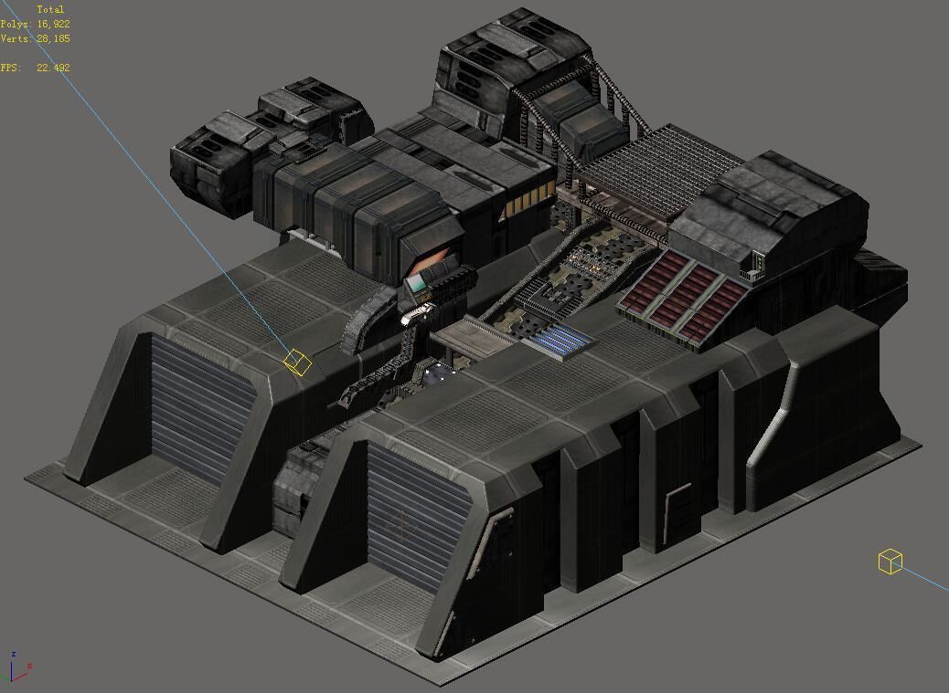 Future City - Arsenal 01 3D model_2