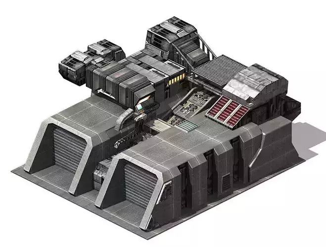 Future City - Arsenal 01 3D model