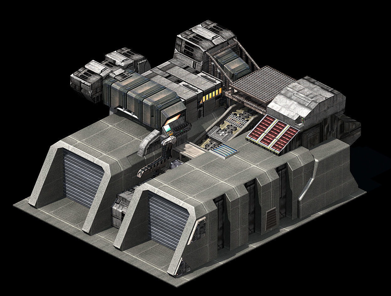 Future City - Arsenal 01 3D model_1