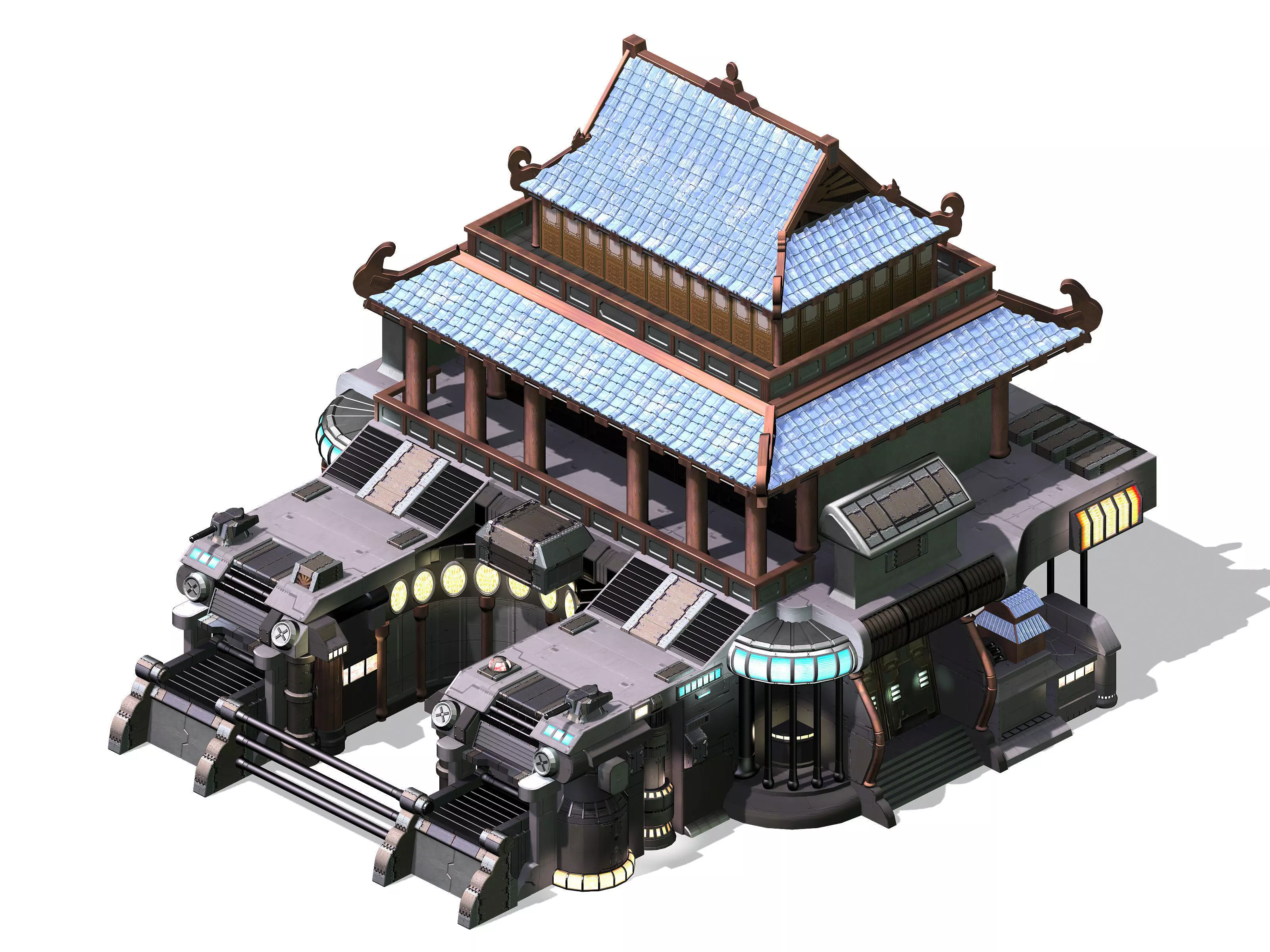 Future City - Weapons Library 02 3D model_0