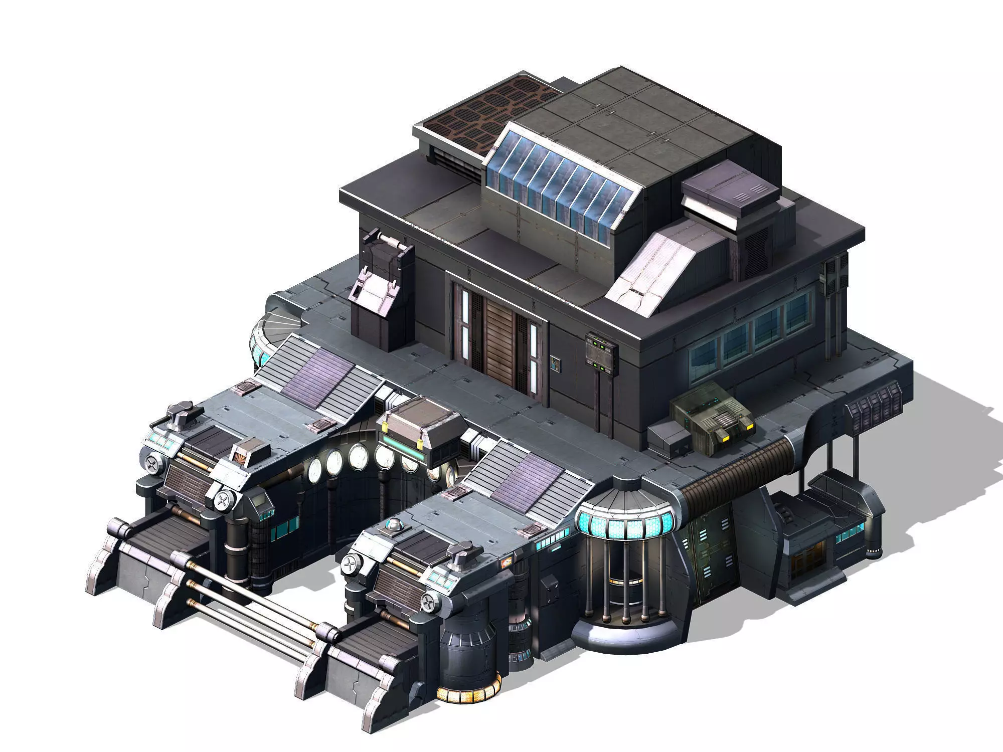 Future City - Weapons Library 03 3D model_0