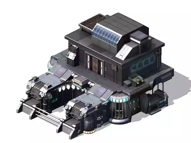 Future City - Weapons Library 03 3D model