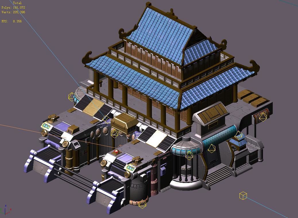 Future City - Weapons Library 04 3D model_1