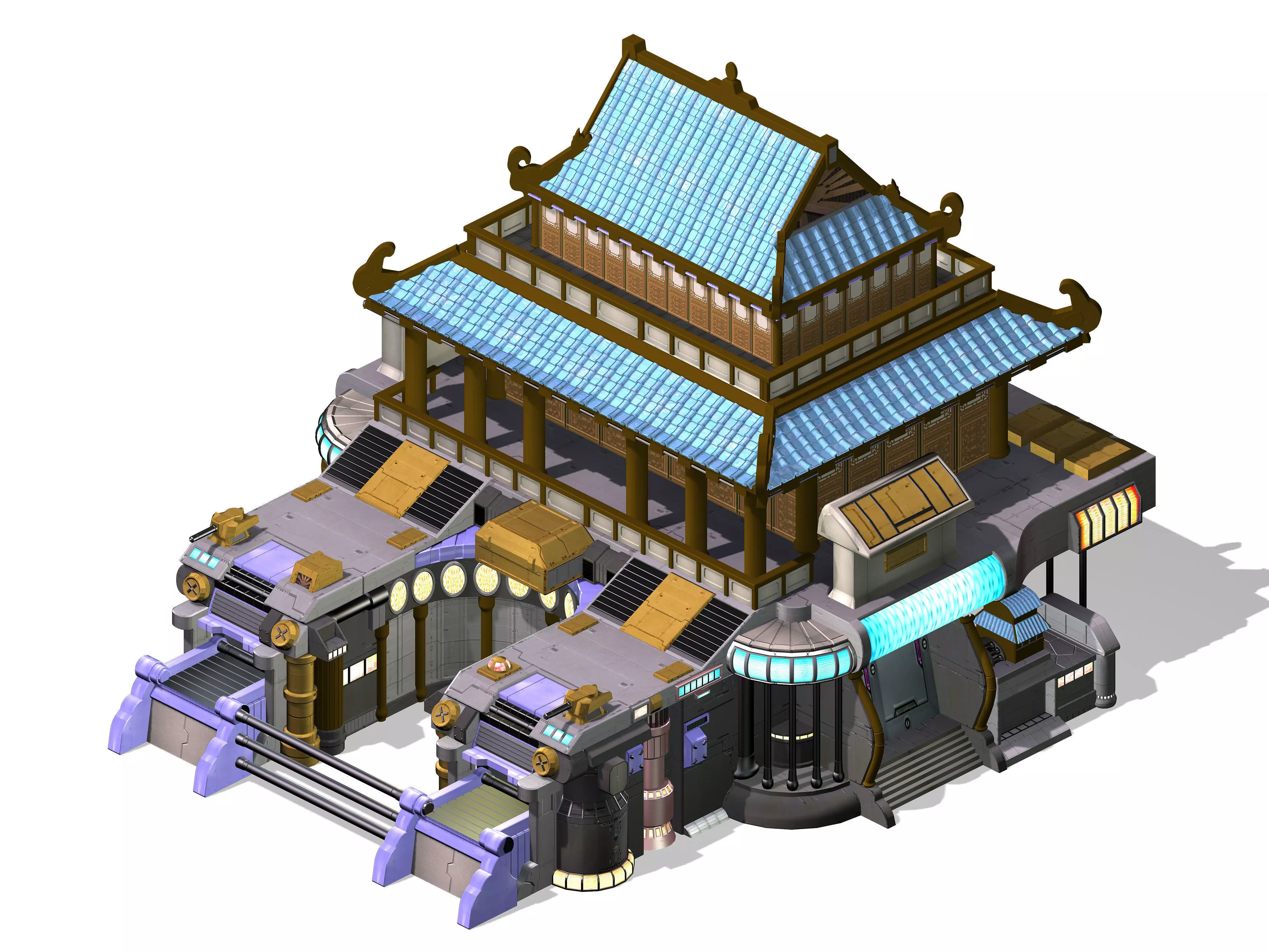 Future City - Weapons Library 04 3D model_0