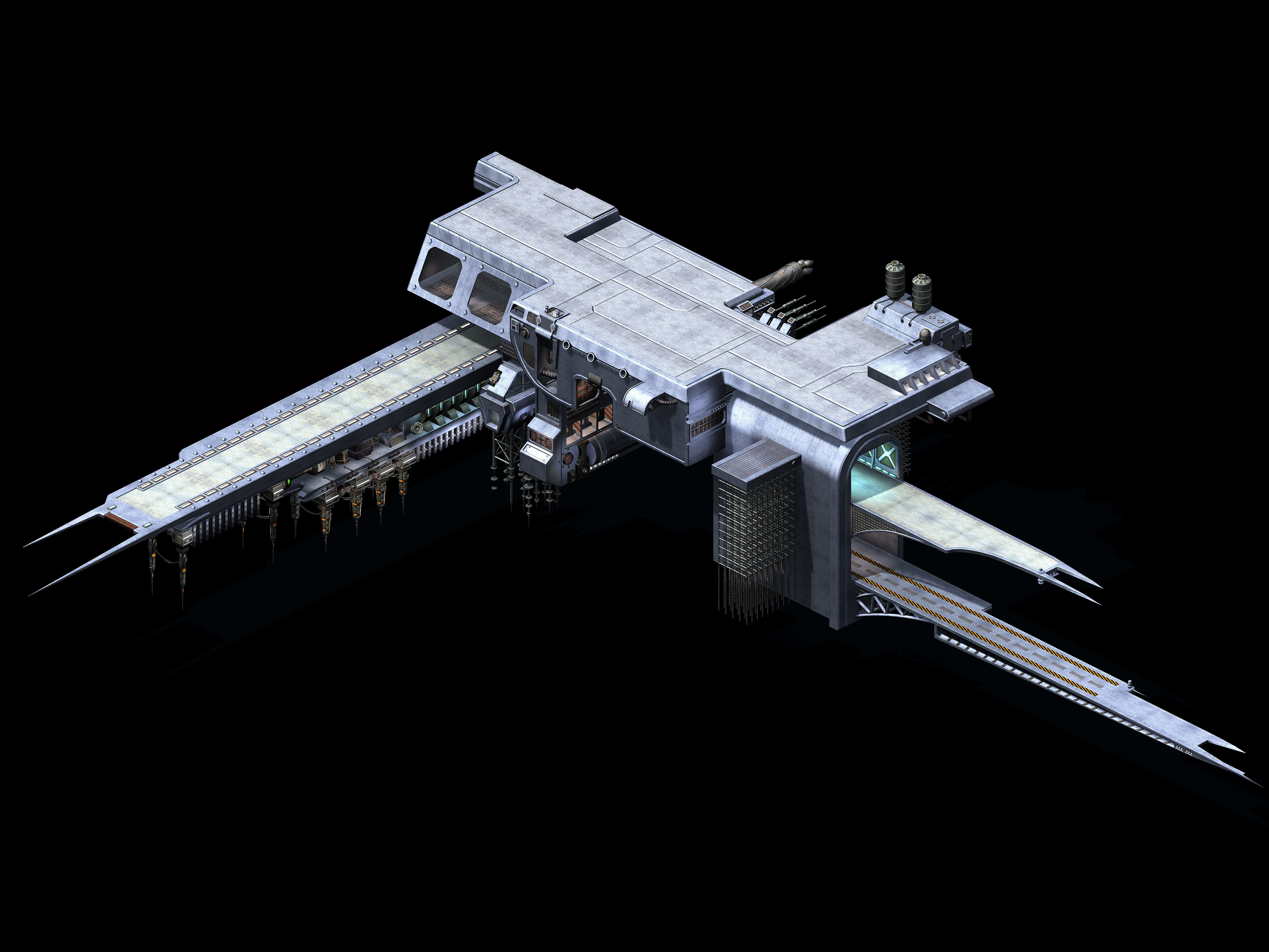 Future City - Cosmos City 01 3D model_3