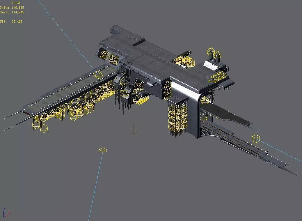 Future City - Cosmos City 01 3D model_0