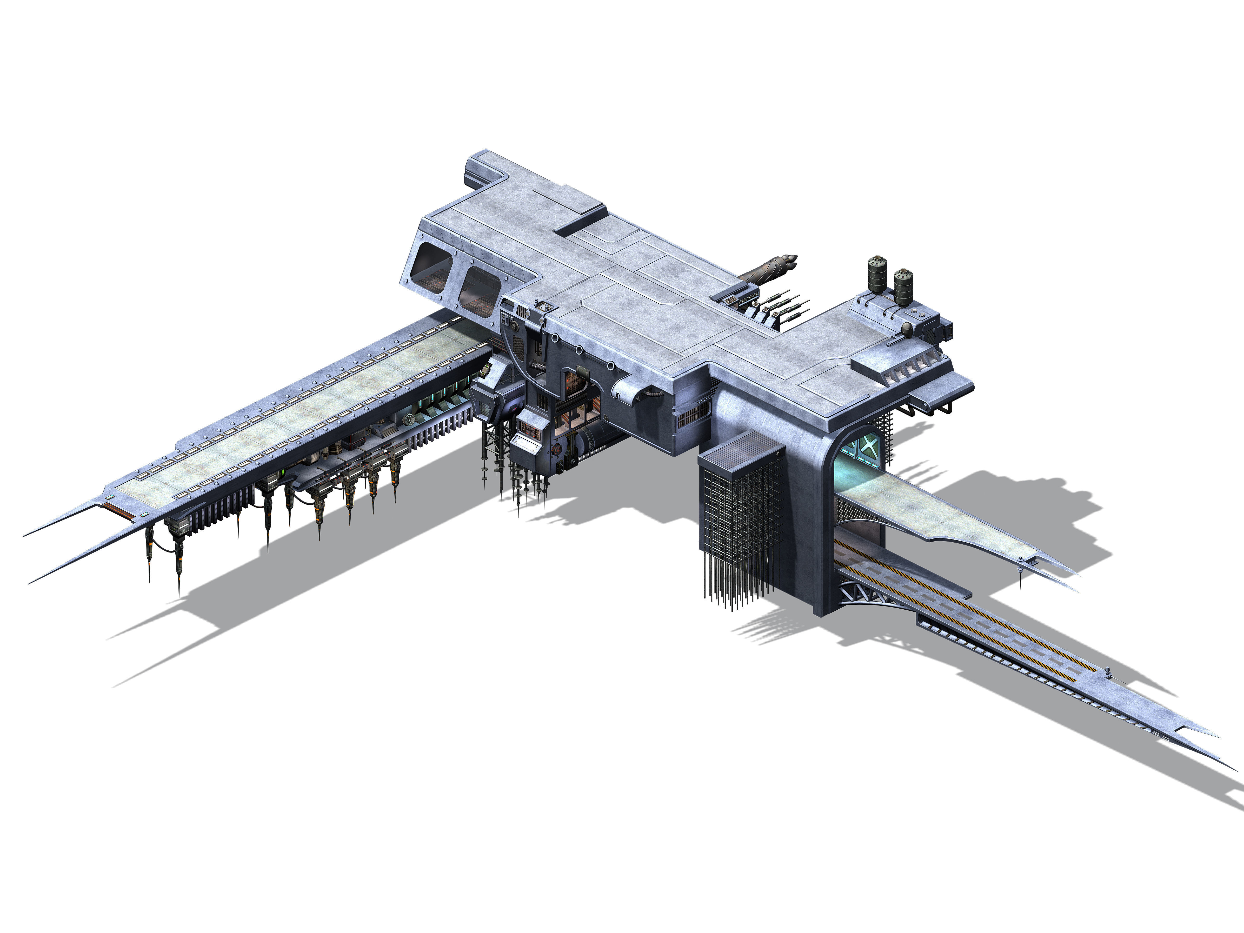 Future City - Cosmos City 01 3D model_4