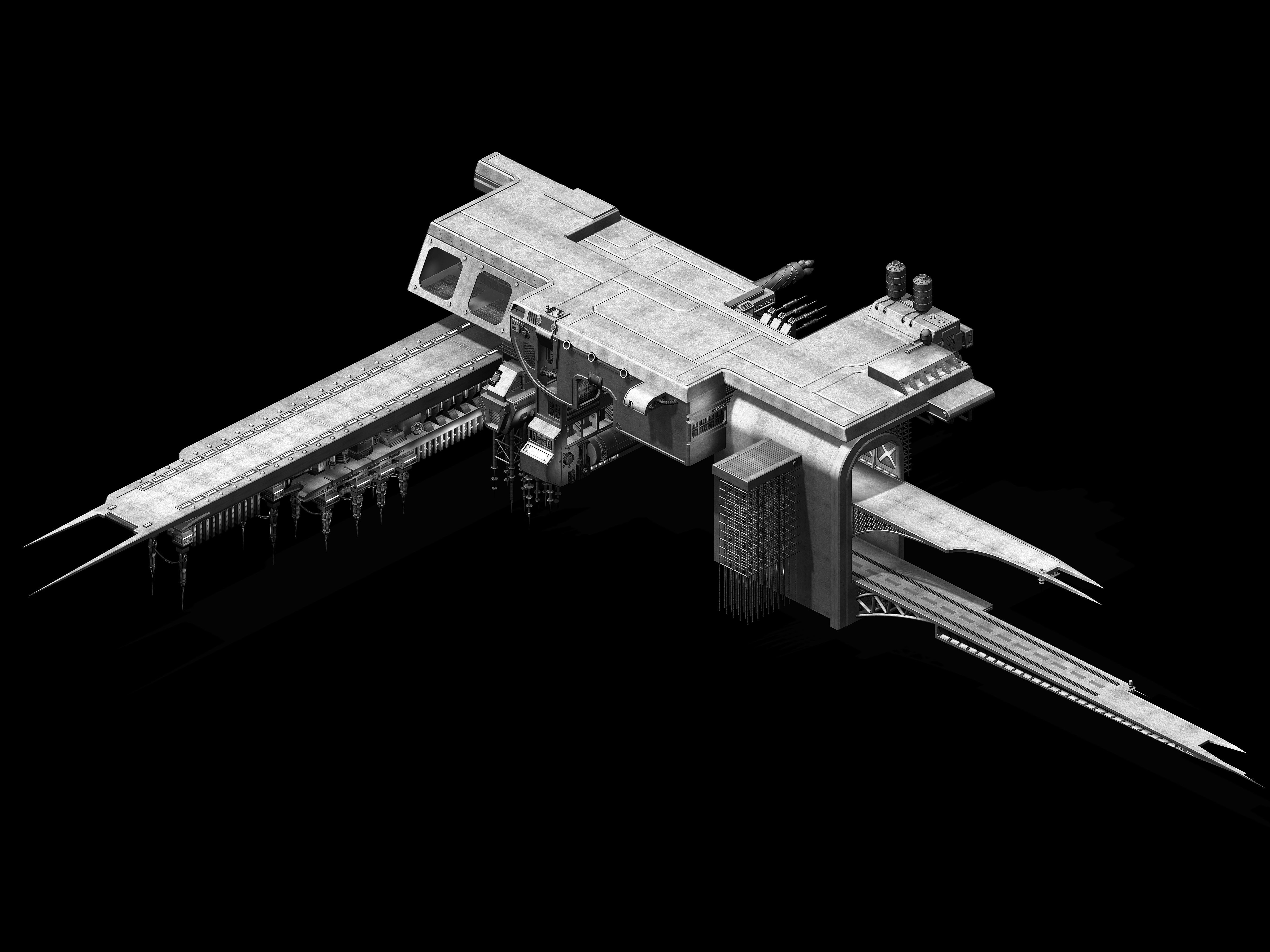 Future City - Cosmos City 01 3D model_2