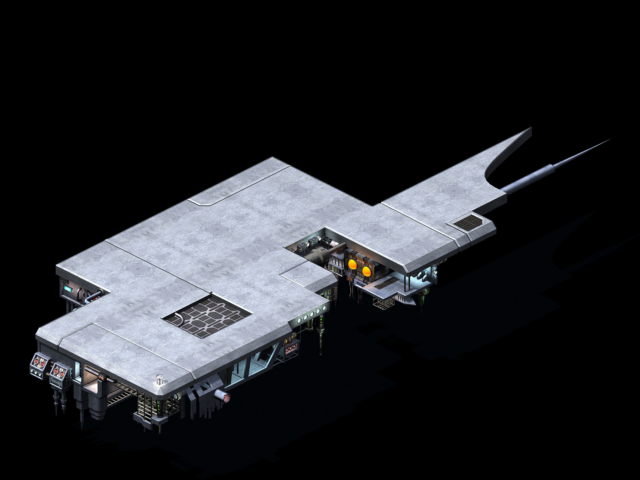 Future City - Universe City 02 3D model_3