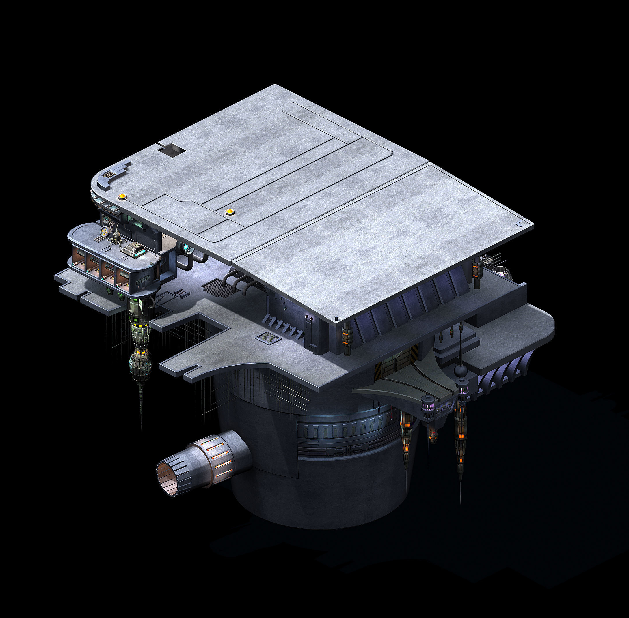 Future City - Universe City 04 3D model_4