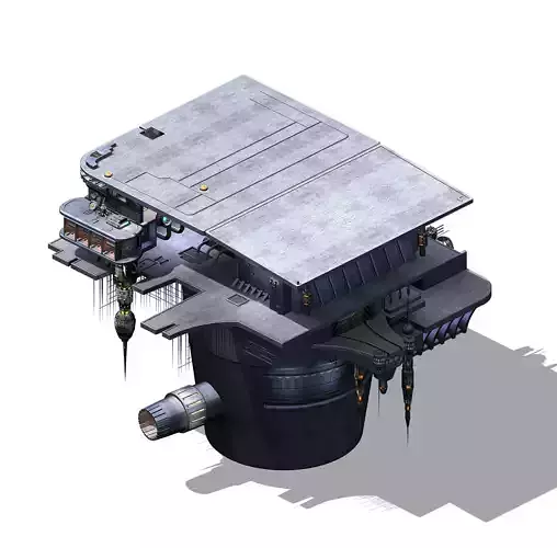 Future City - Universe City 04 3D model