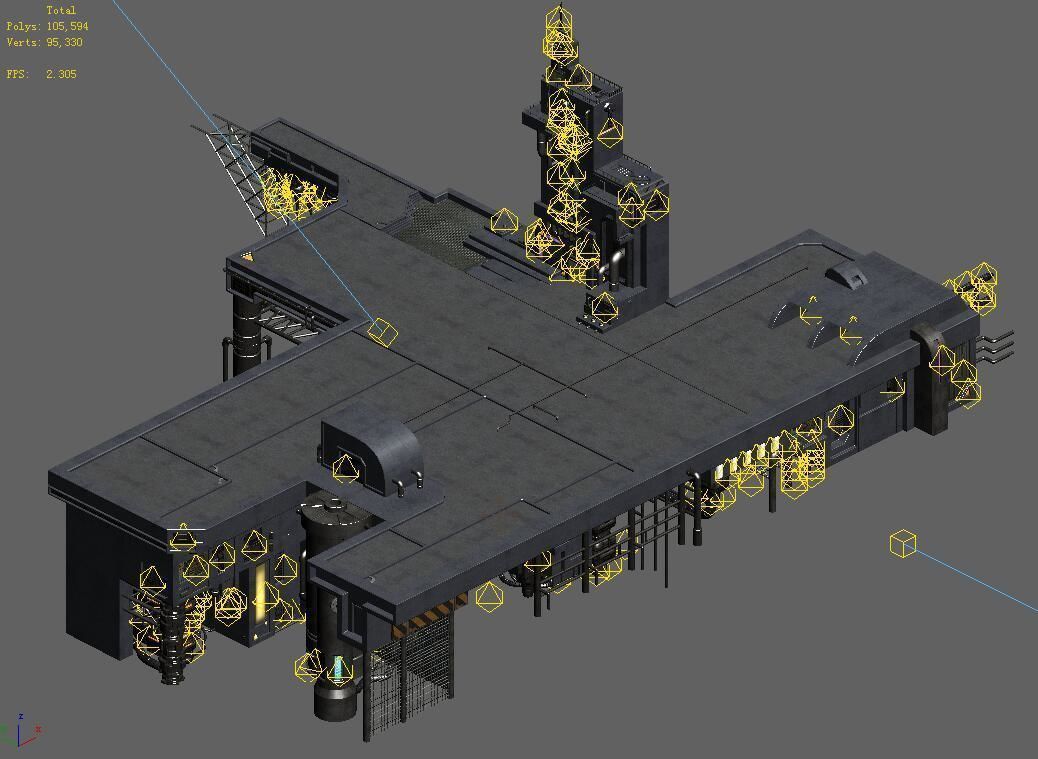 Future City - Cosmos City 06 3D model_1