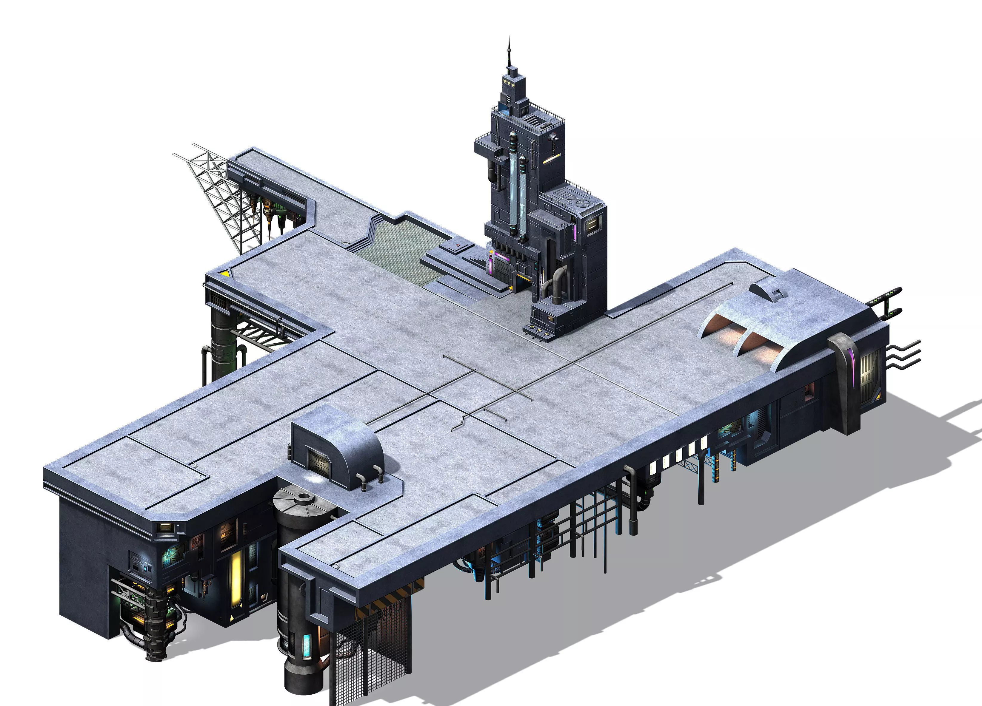 Future City - Cosmos City 06 3D model_0