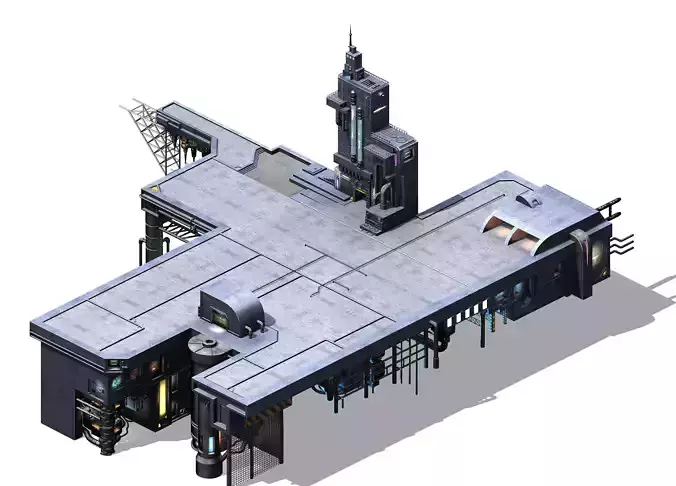 Future City - Cosmos City 06 3D model