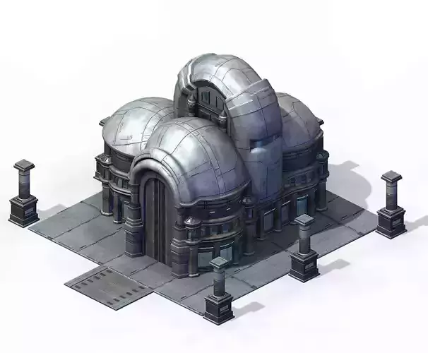 Future City - Rotunda 3D model