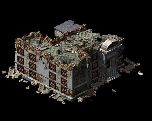 Future World - Ruins 04 3D model_1