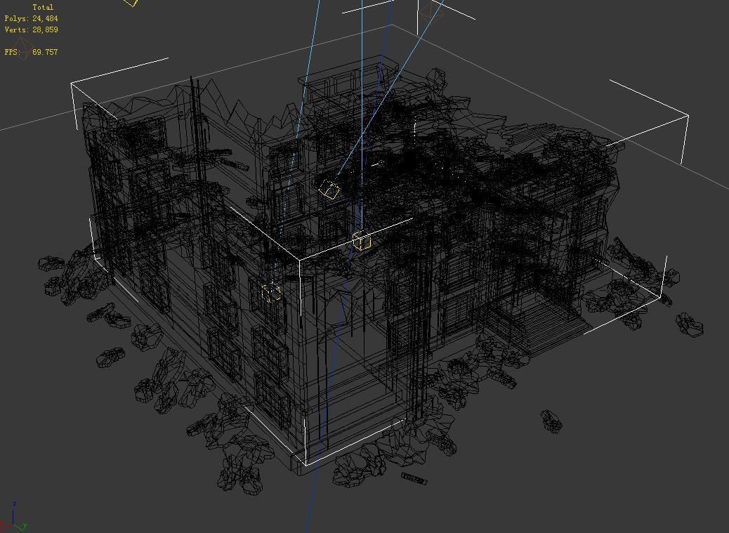 Future World - Ruins 04 3D model_9