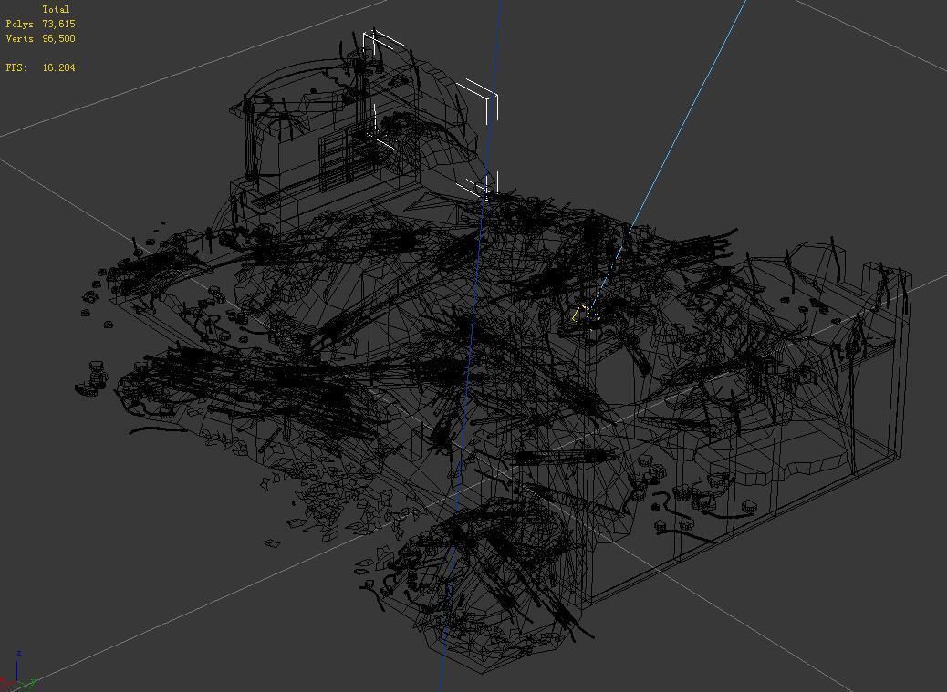 Future World - Ruins 06 3D model_4