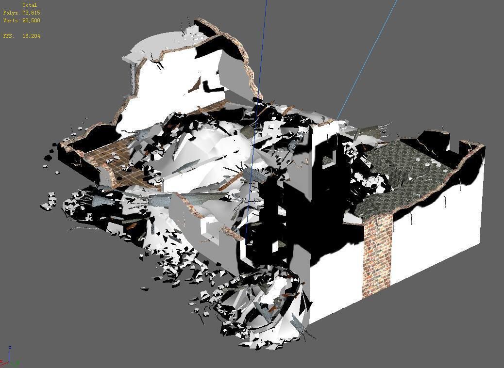 Future World - Ruins 06 3D model_3