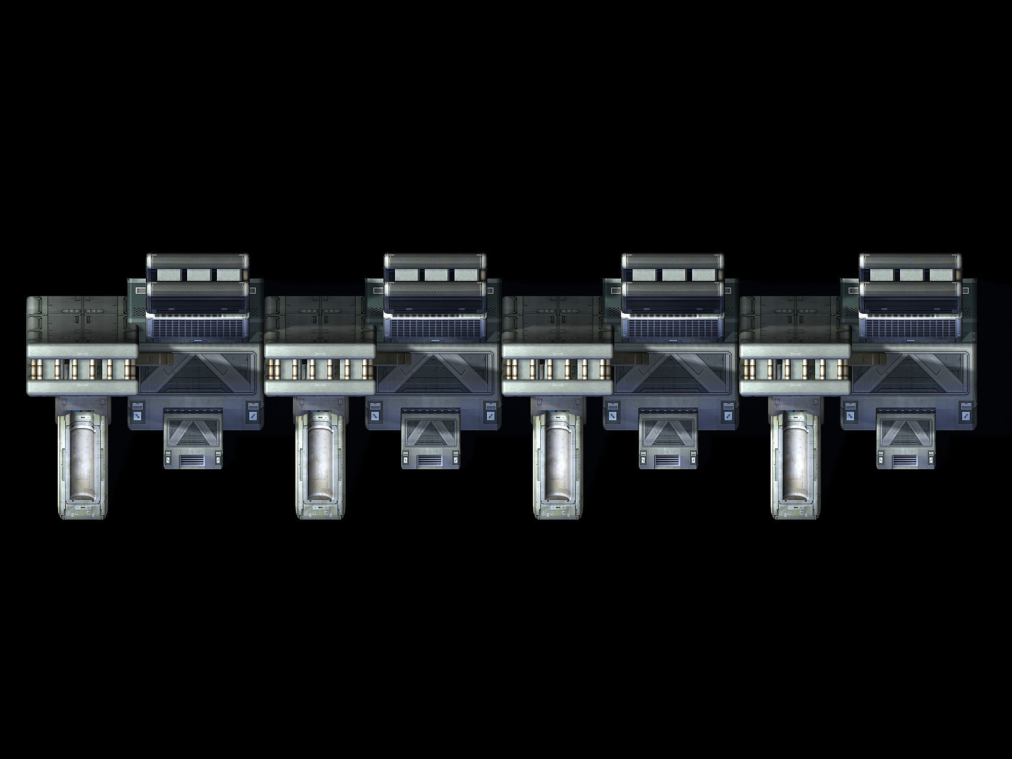 Future World - Wall 01 3D model_5